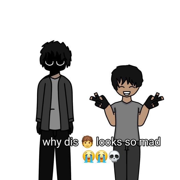 Why dis 🧑 looks so mad 😭😭💀