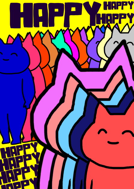HAPPY - ibisPaint