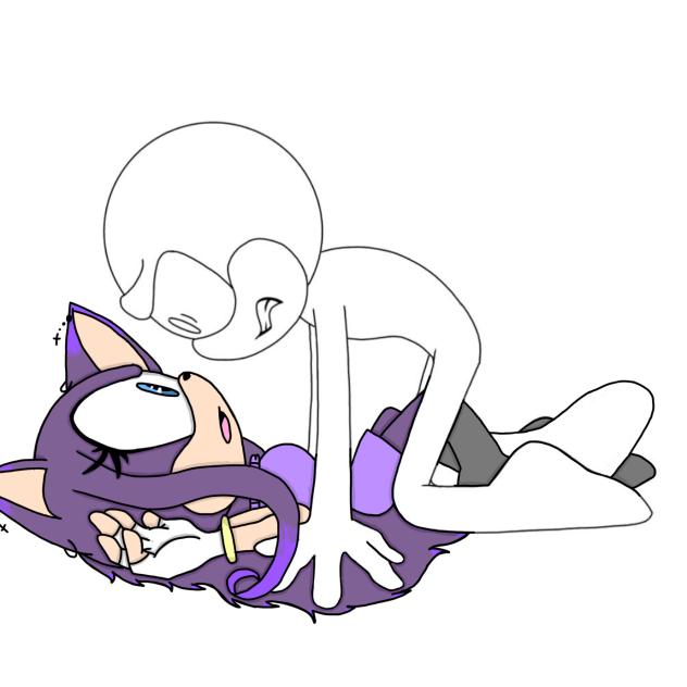 Leona, sonic OC, u pinning her collab