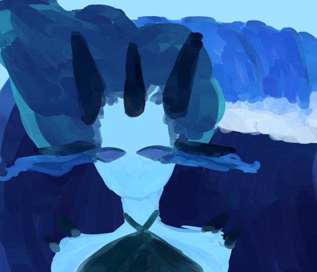 Non Lineart water dragon