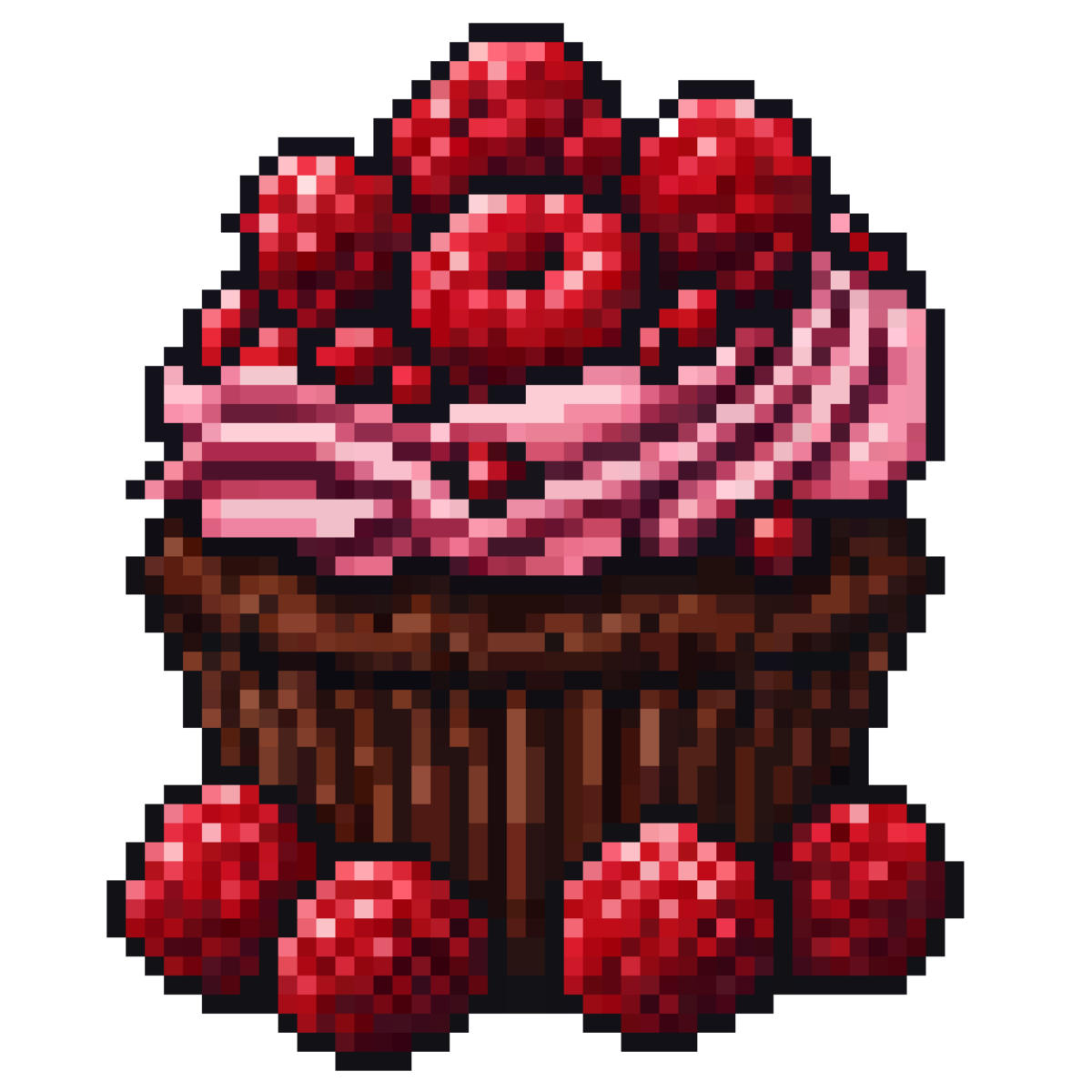 Cupcake Pixel - ibisPaint