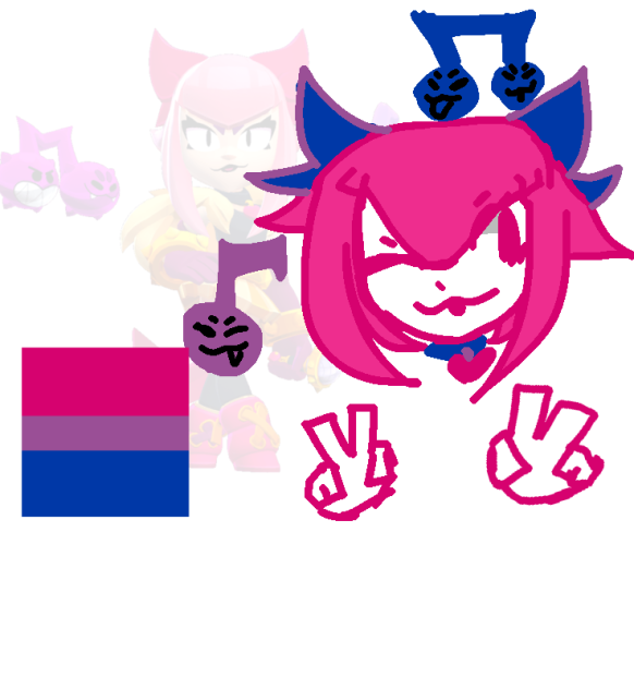 Melodie BS with bi flag palette