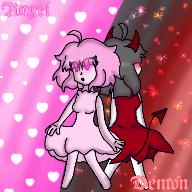 🖤 Friends in different worlds 💗 - ibisPaint