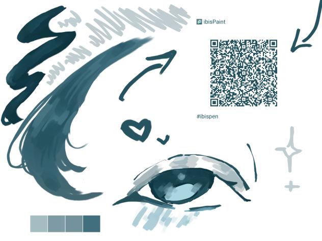 Paint Sharp Render Lineart Brush.