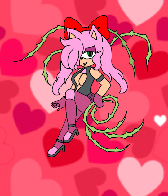 Amy The Sweet HedgeHog Thorn Princess