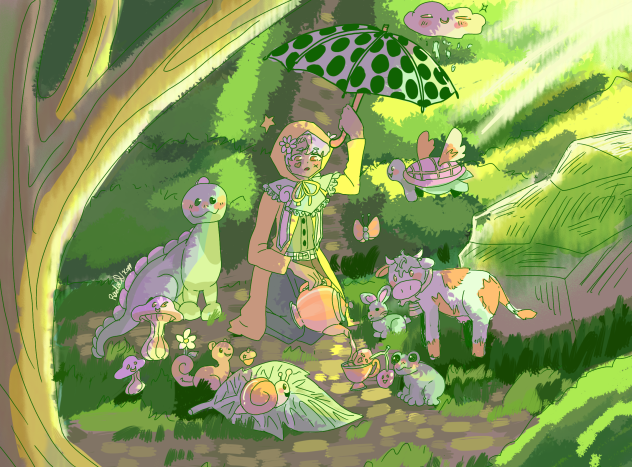 Animal friends fantasy & critters