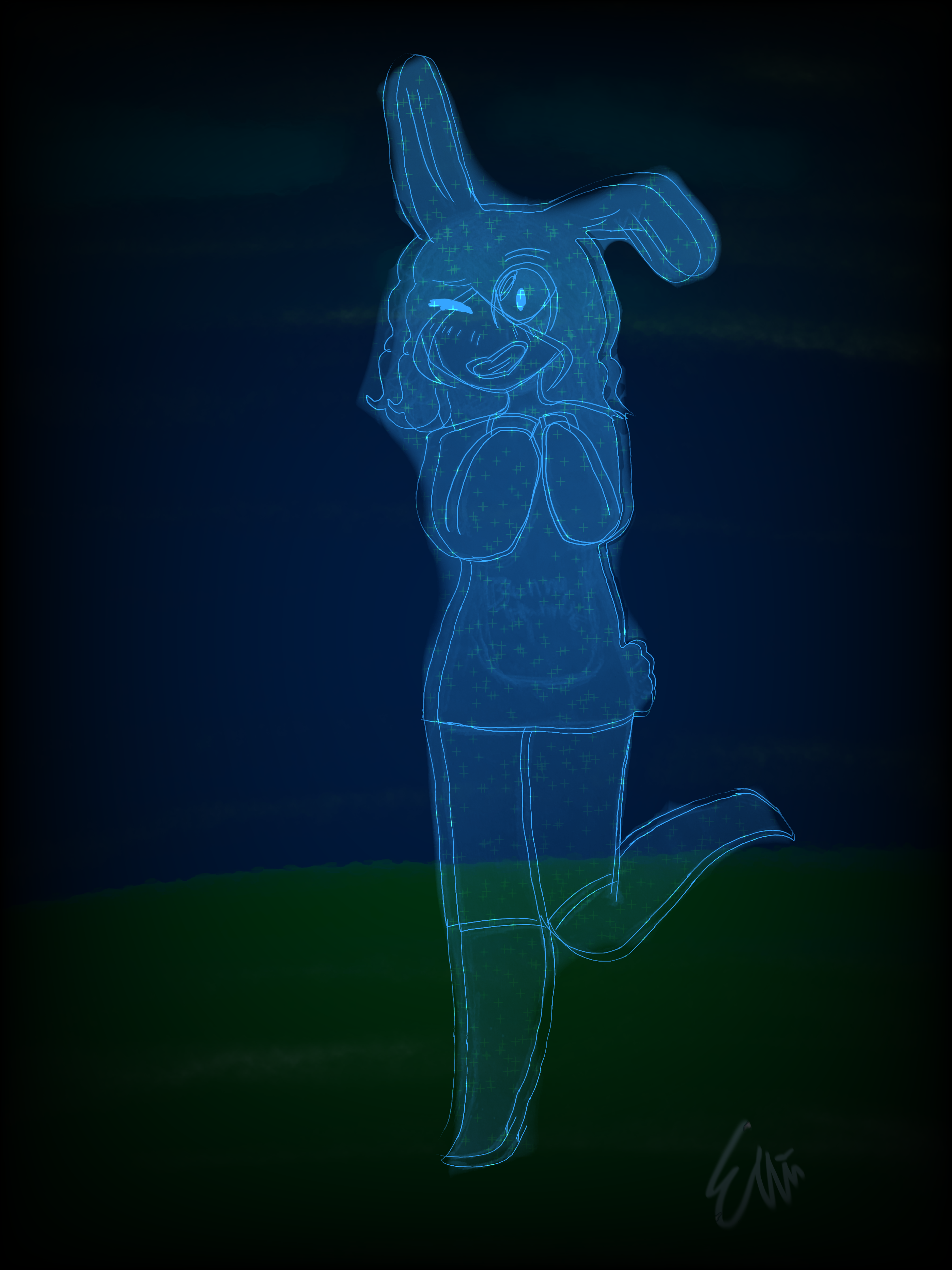 Bun Bun Tea art - ibisPaint