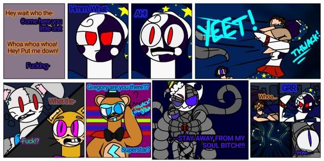 If Ennard met Sun and Moon p7