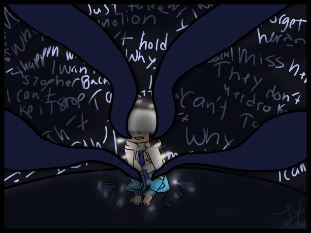 how i would imagine my depression