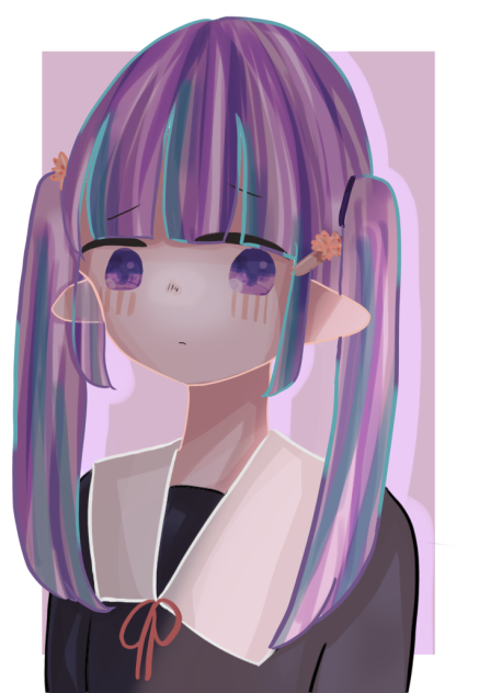 …。