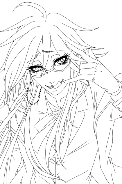 【線画】死神DEATH☆