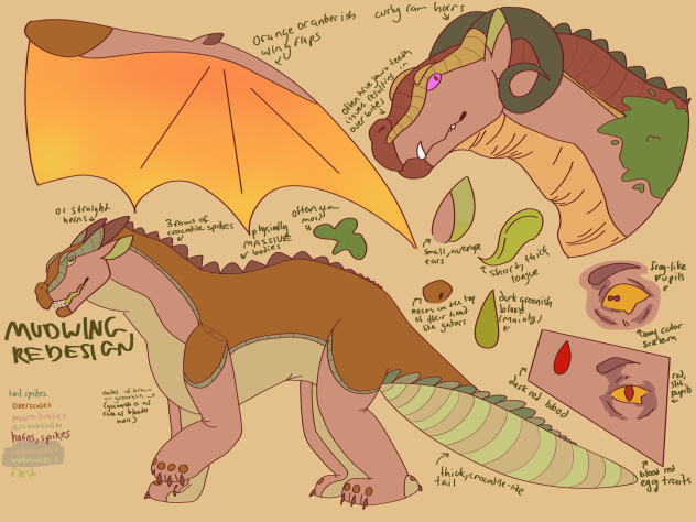 MudWing Redesign (speedpaint)