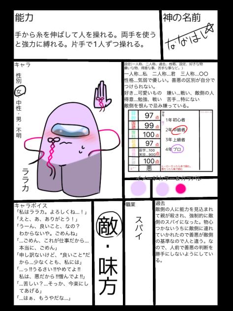 愛されたかった　キャラ募集3