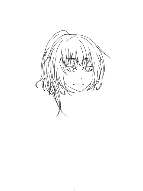 顔だけ Ibispaint