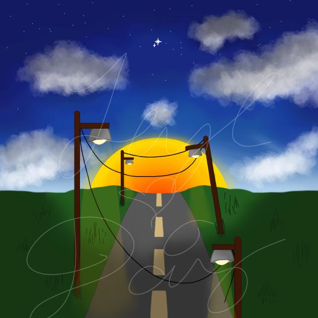 driving home