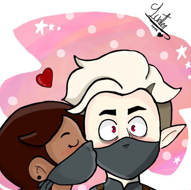 luz x hunter.  ❤️