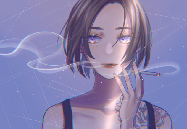 煙草の似合う子