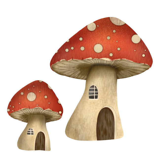 mushroom house