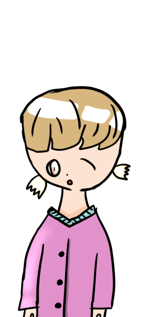 寝際の女の子