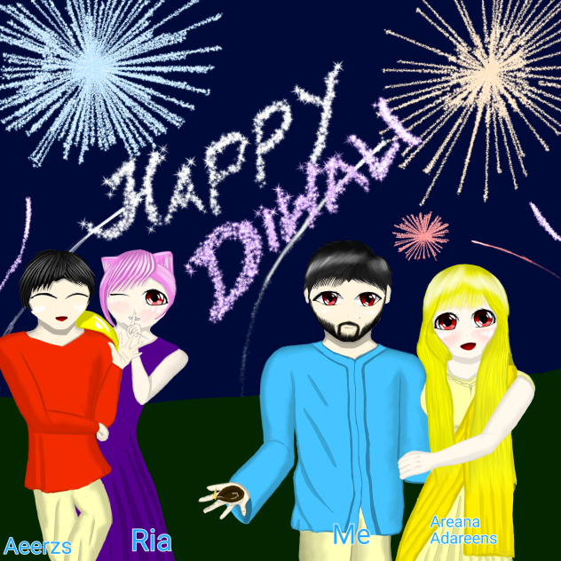 Happy Diwali - Indian Animes