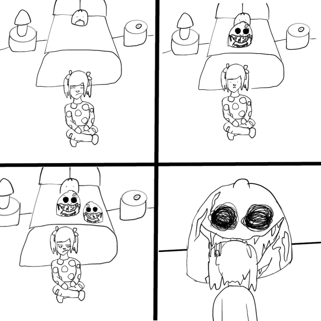 FNaF 4, but squishmallows.