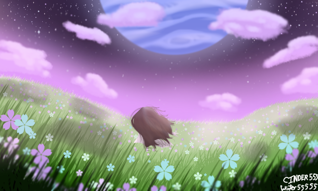 Flower fields - ibisPaint