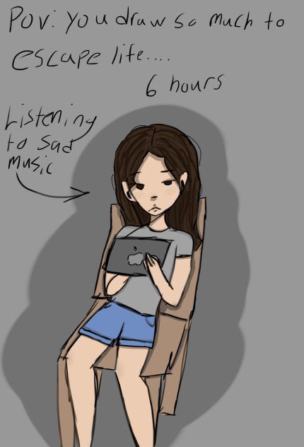 The life of a homeschool artist