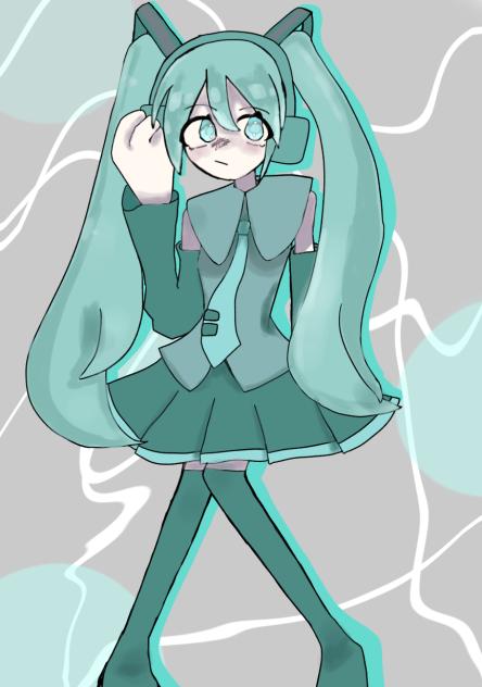ヘッドホンミク