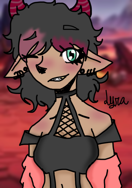 Lyra Queen of Demons - ibisPaint