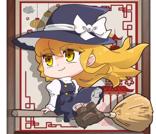 デフォルメ魔理沙