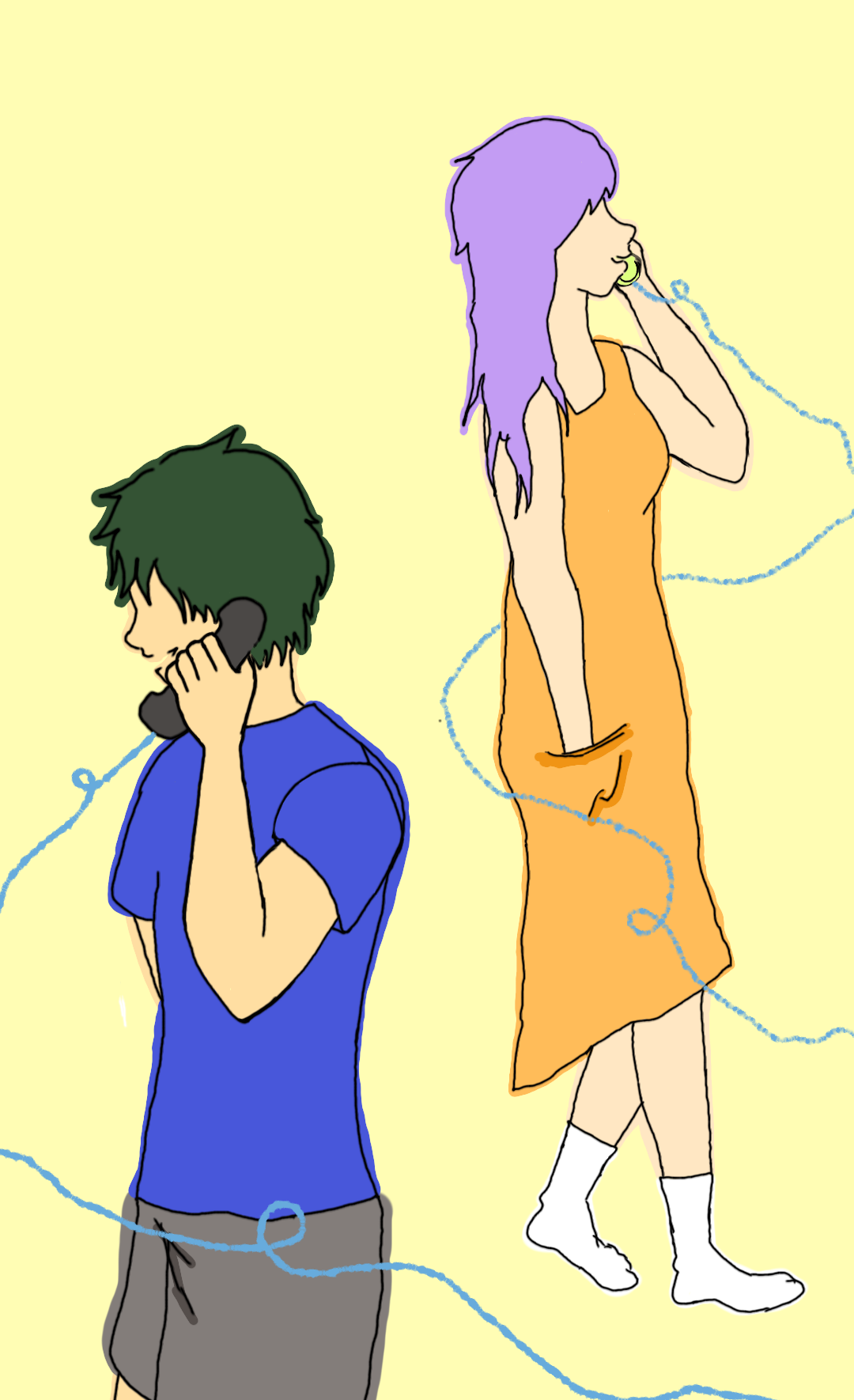 Long Distance Call IbisPaint