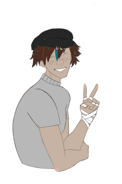 Another fanart for ‘two crushes!’