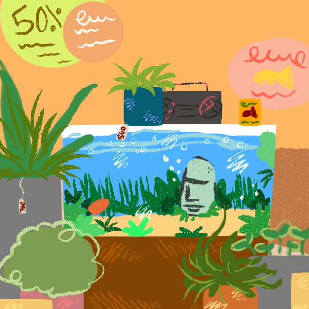 FISHY in a tank