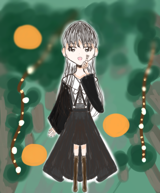 ハッピーハロウィン　ラフ