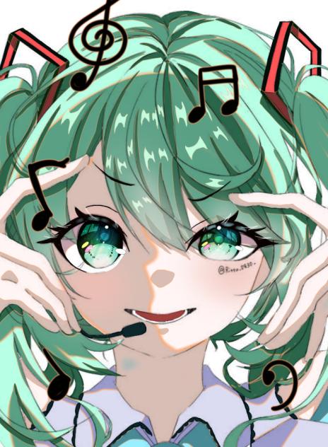 音符塗りミク