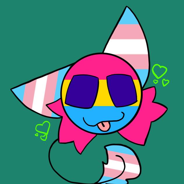 Pride ball for @Phubby