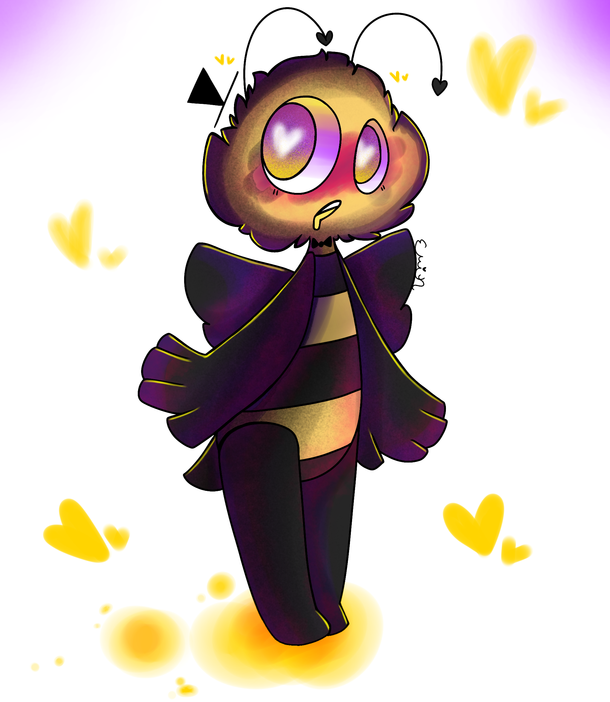bitty the bee my new and very last oc - ibisPaint