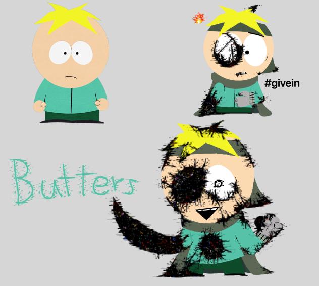 Pibby corrupted Butters