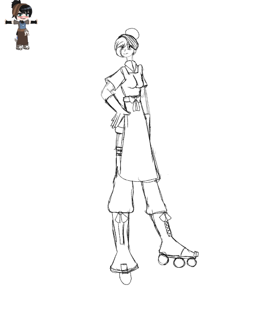 random character.  WIP