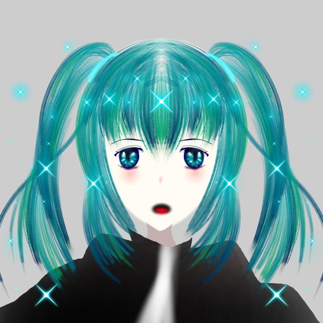 anime girl 🩵
