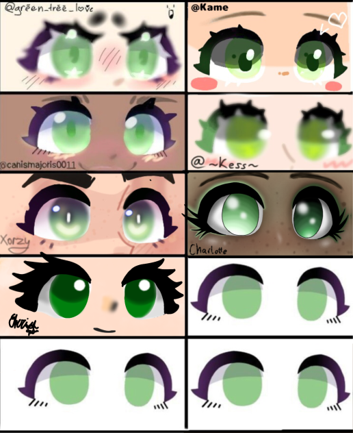 Green Gacha Eye Collab