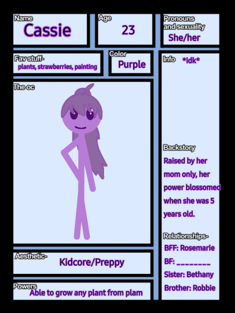 OC from Finding home