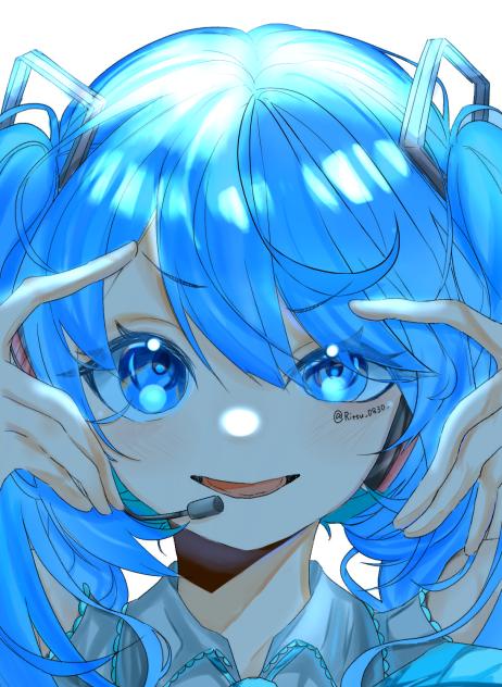 フリー線画を塗りました‼