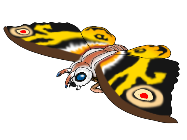 Mothra adult fixed