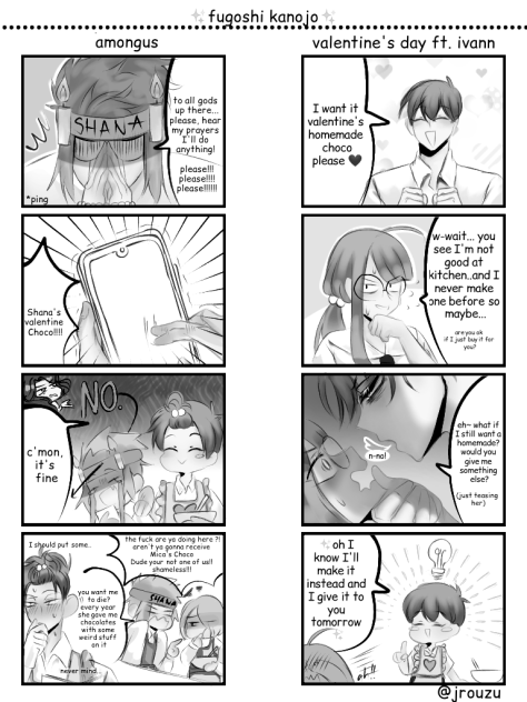 fugoshi kanojo mini-comic