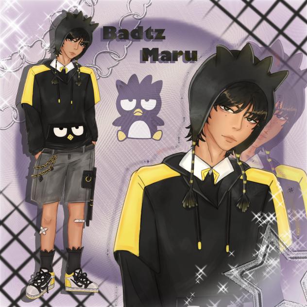 Badtz-Maru as a human💚