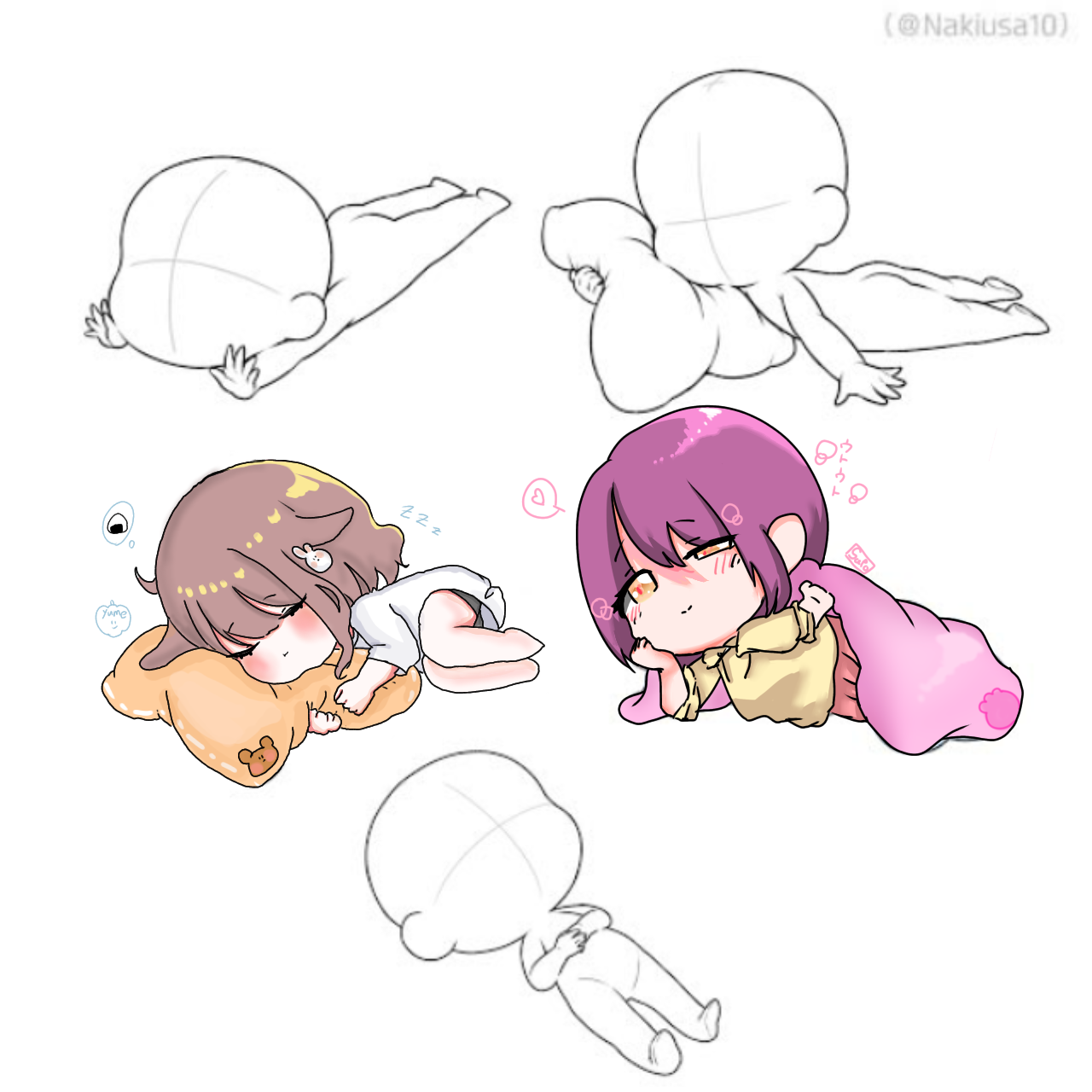 かぼちゃん、、ウトウト、、可愛い、、、ウトウト - ibisPaint