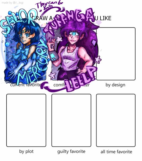 My Favorite characters (remake) part 2