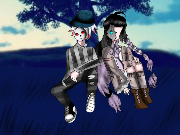 2 murderers just chilling