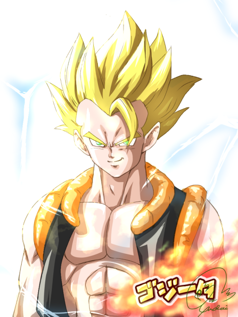 ゴジータ描いてみた